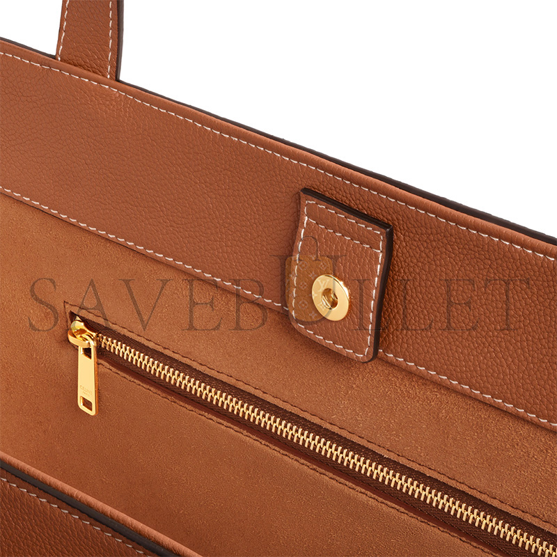 Ce**e medium cabas anaÏs cuir triomphe in grained calfskin 121733eny.04lu (54*29.5*15cm)